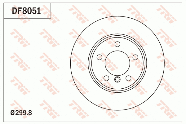 Brake Disc (DF8051)