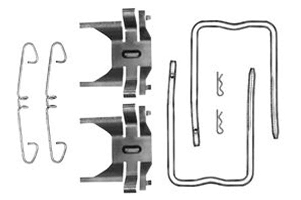 Accessory Kit, disc brake pad (PFK341)