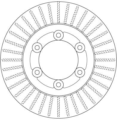 Brake Disc (DF6487)
