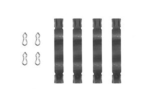 Accessory Kit, disc brake pad (PFK119)