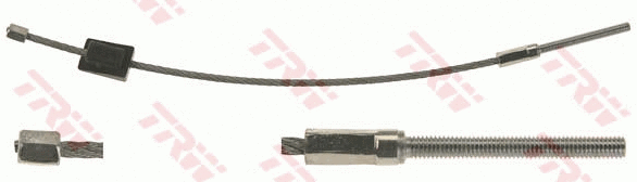 Cable Pull, parking brake (GCH496)