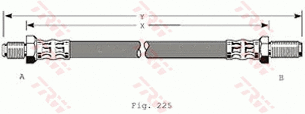 Brake Hose (PHA359)