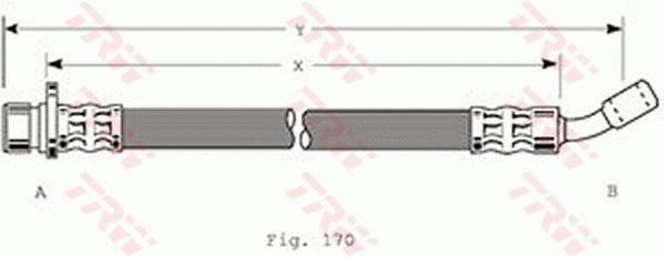 Brake Hose (PHD162)