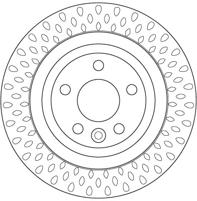 Brake Disc (DF6387)