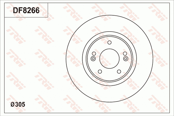 Brake Disc (DF8266)
