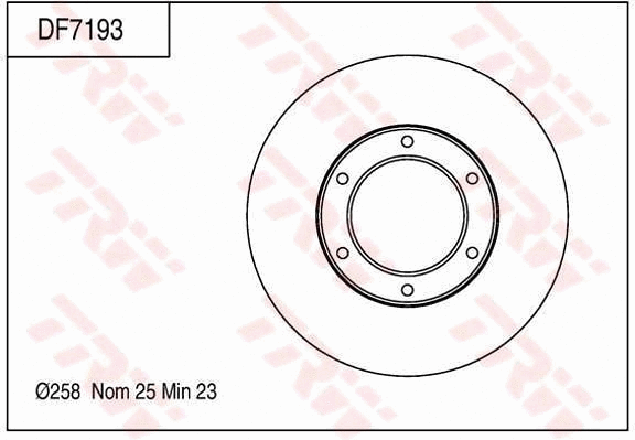 Brake Disc (DF7193)