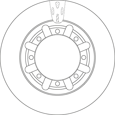 Brake Disc (DF6335S)