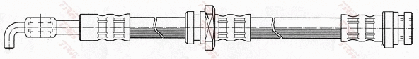 Brake Hose (PHD1034)