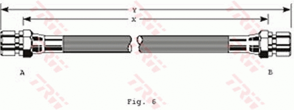 Brake Hose (PHA152)