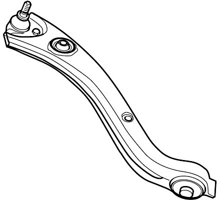 Control/Trailing Arm, wheel suspension (JTC386)