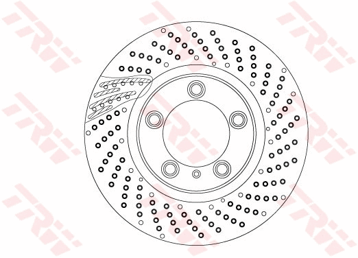 Brake Disc (DF6541S)