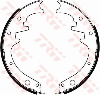 Brake Shoe Set (GS8412)