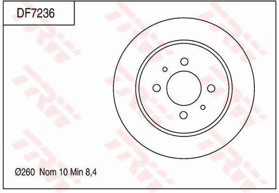 Brake Disc (DF7236)