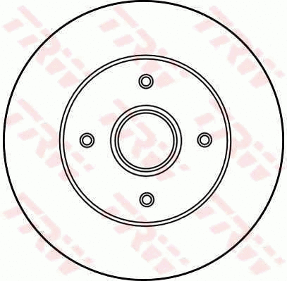 Brake Disc (DF2708)