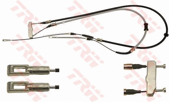 Cable Pull, parking brake (GCH2091)