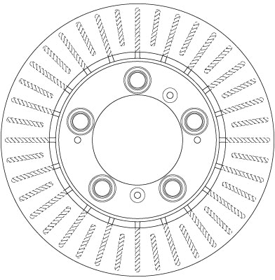 Brake Disc (DF6338)