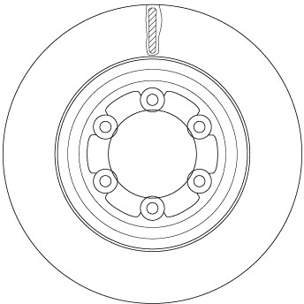 Brake Disc (DF6736S)
