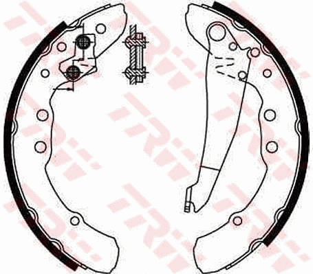 Brake Shoe Set (GS8544)