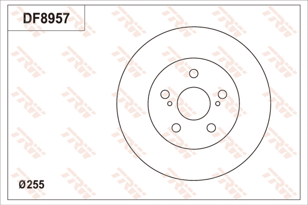 Brake Disc (DF8957)