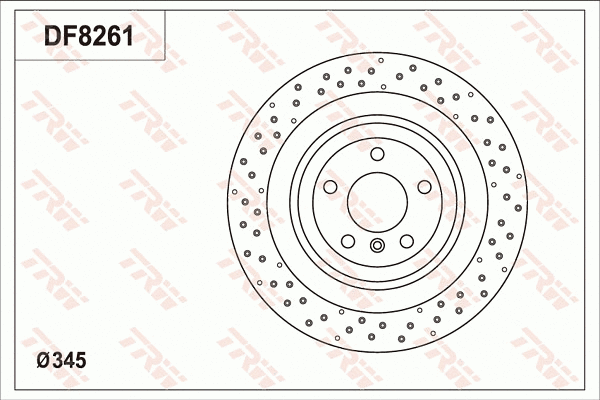 Brake Disc (DF8261S)