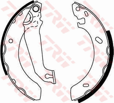Brake Shoe Set (GS6254)