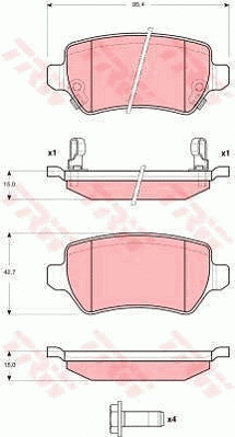 Brake Kit, disc brake (GTD1165)