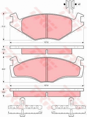 Brake Kit, disc brake (GTD1027)