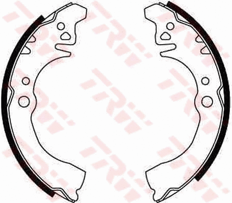 Brake Shoe Set (GS8281)