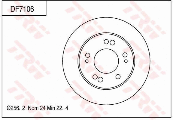 Brake Disc (DF7106)