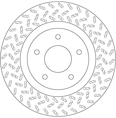 Brake Disc (DF6206)
