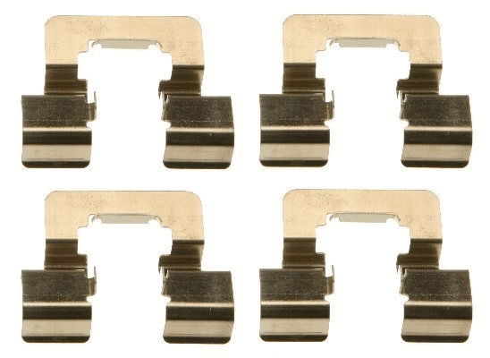 Accessory Kit, disc brake pad (PFK618)