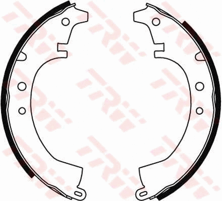 Brake Shoe Set (GS8047)