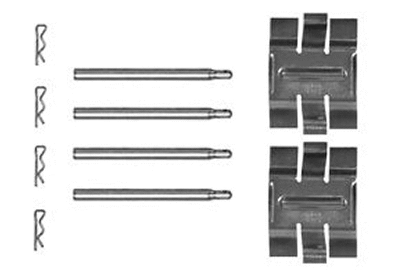 Accessory Kit, disc brake pad (PFK138)