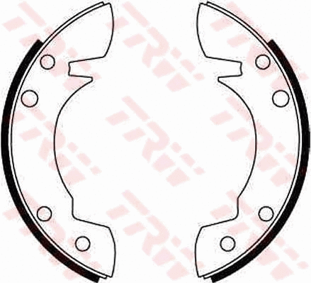 Brake Shoe Set (GS6093)
