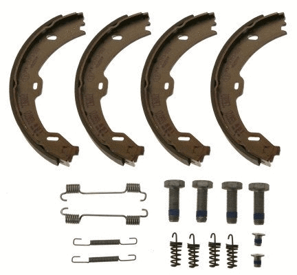 Brake Shoe Set, parking brake (GS8721)