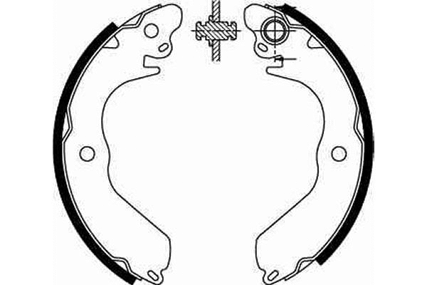Brake Shoe Set