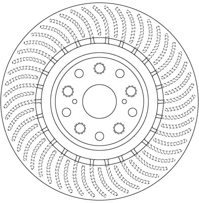 Brake Disc (DF6489S)