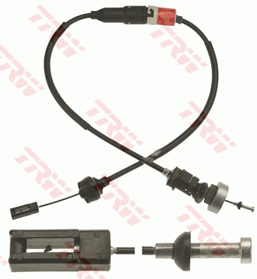 Cable Pull, clutch control (GCC127)