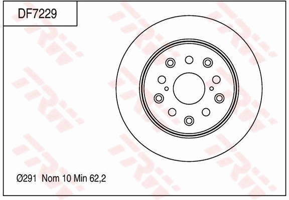 Brake Disc (DF7229)