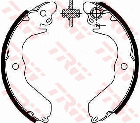 Brake Shoe Set (GS8553)