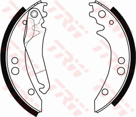 Brake Shoe Set (GS8434)