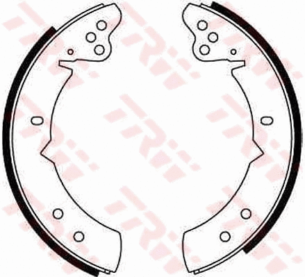 Brake Shoe Set (GS6060)