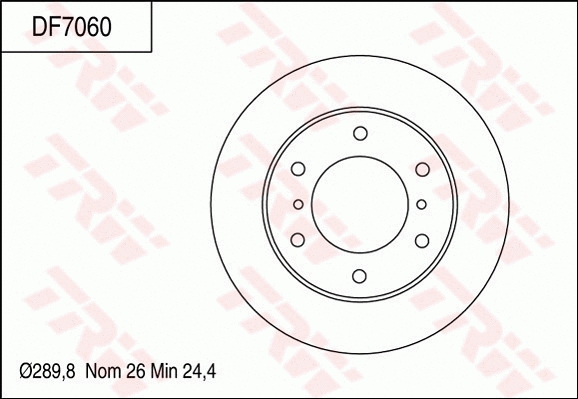 Brake Disc (DF7060)