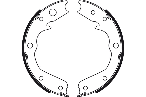 Brake Shoe Set, parking brake