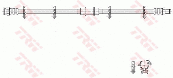 Brake Hose (PHB273)