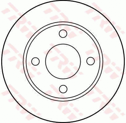 Brake Disc (DF1543)