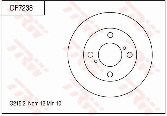 Brake Disc (DF7238)