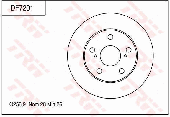 Brake Disc (DF7201)