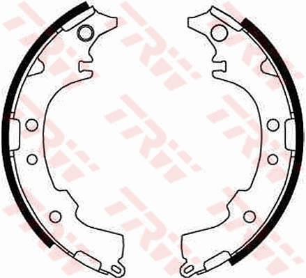 Brake Shoe Set (GS8652)