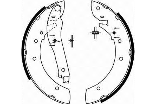 Brake Shoe Set